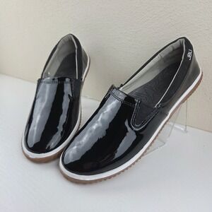 Jambu Women's Shoes Petra Garden Ready Black Patent Leather‎ Size 6.5 M NWOB